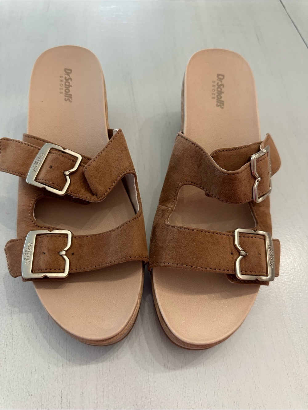 Dr. Scholl's Cali Breeze Wedge Sandal Size 9M Like New - Picture 3 of 11